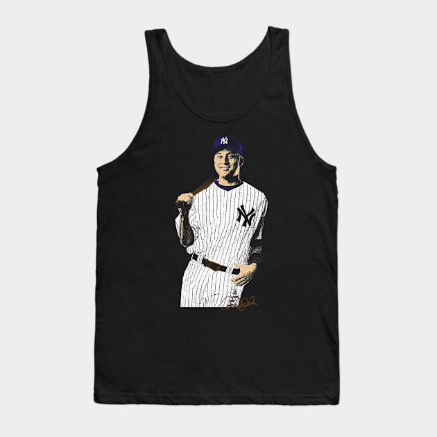 Derek Jeter Tank Top by kennethketch